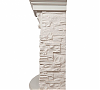 Каминокомплект Electrolux Torre 25S камень белый, беленый дуб с очагом 27 дюймов (EFP/P - 2720RLS)