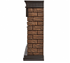 Каминокомплект Electrolux Bricks WOOD 25 камень темный, шпон венге с очагом 25 дюймов (EFP/P - 2520LS)