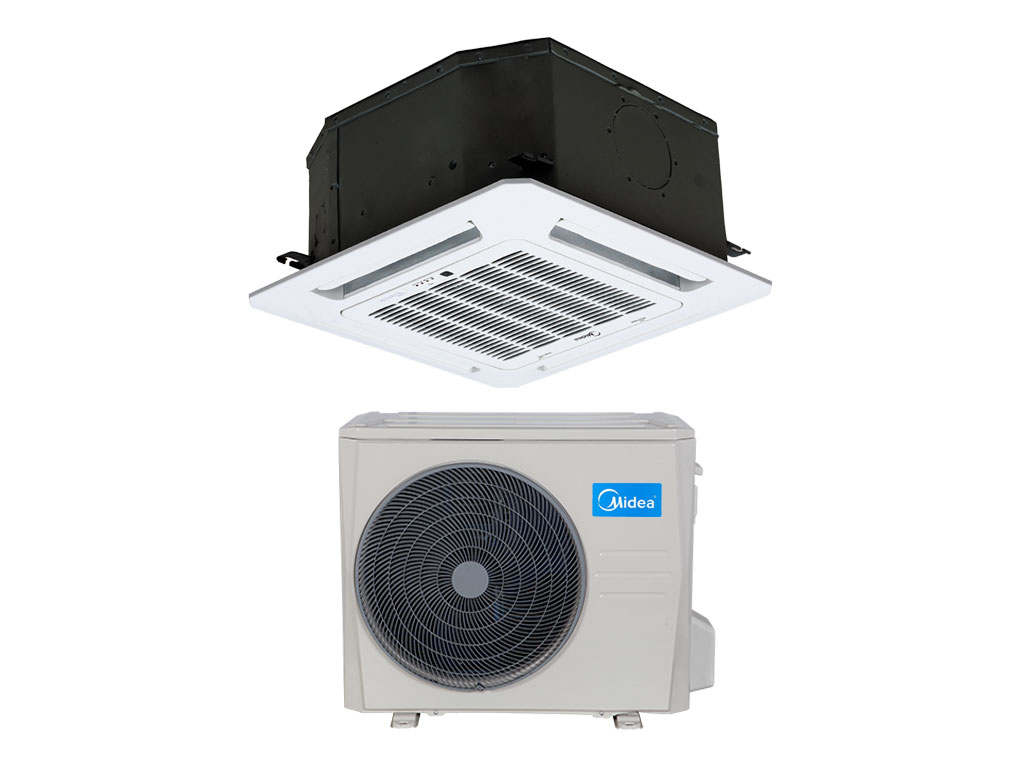 Кассетный кондиционер MCA3-12HRN1-Q/MOU-12HN1-Q/T-MBQ4-03E