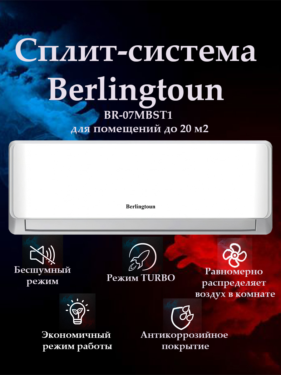 Сплит система Berlingtoun BR-07MBST1