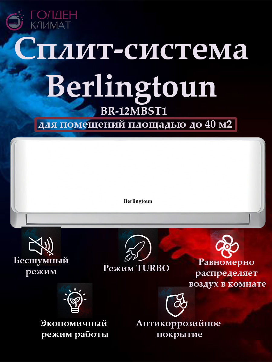 Сплит система Berlingtoun BR-12MBST1