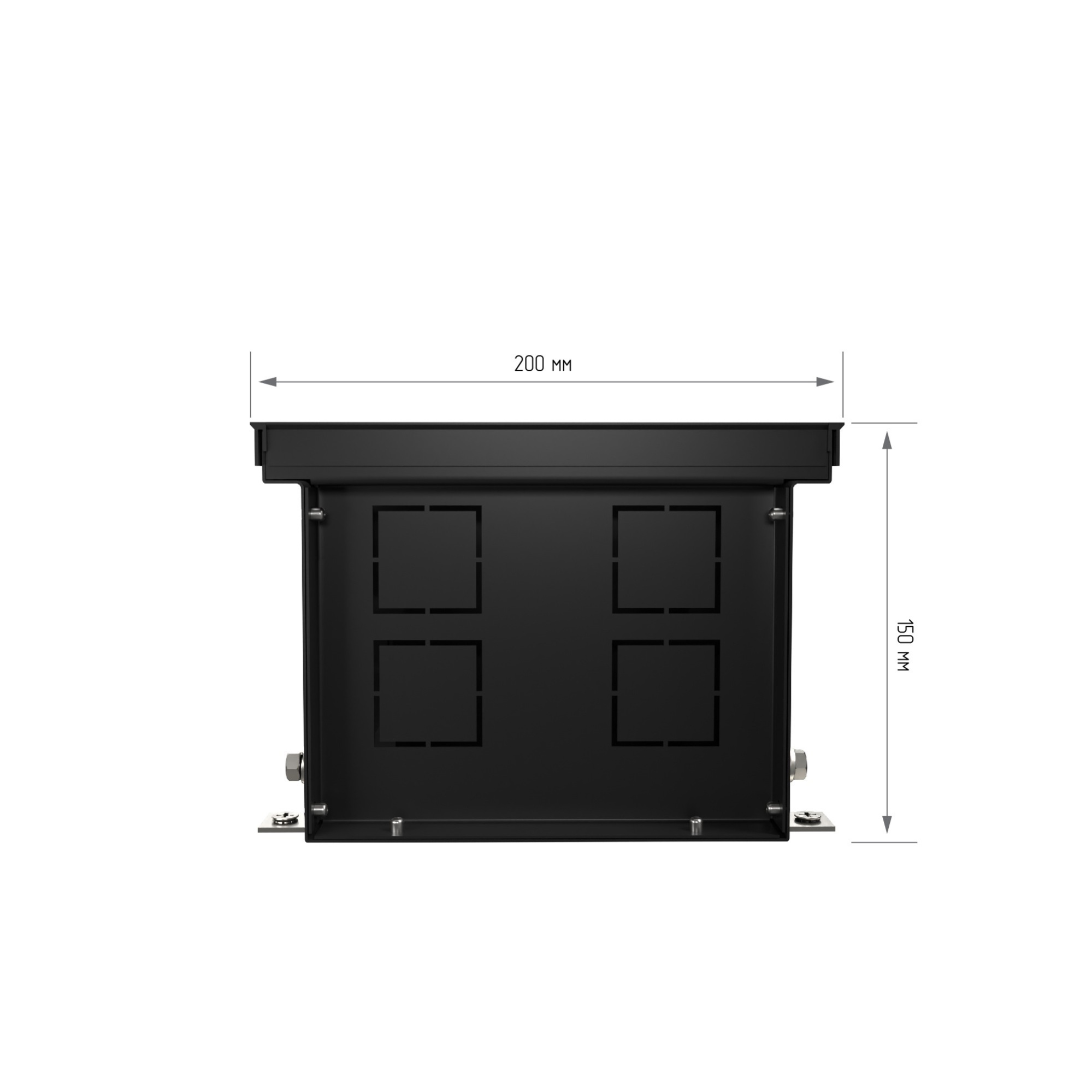 Конвектор внутрипольный Royal Thermo ATRIUM-150/200/2200-DG-U-AU