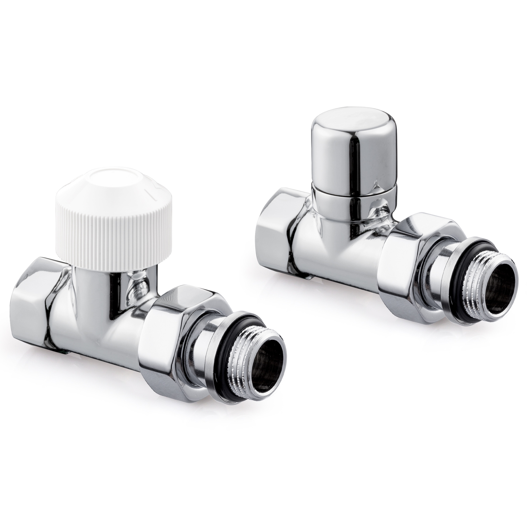 Набор термостатический для радиатора прямой Royal Thermo Design 1/2&amp;quot;М30х1,5 (Хром)
