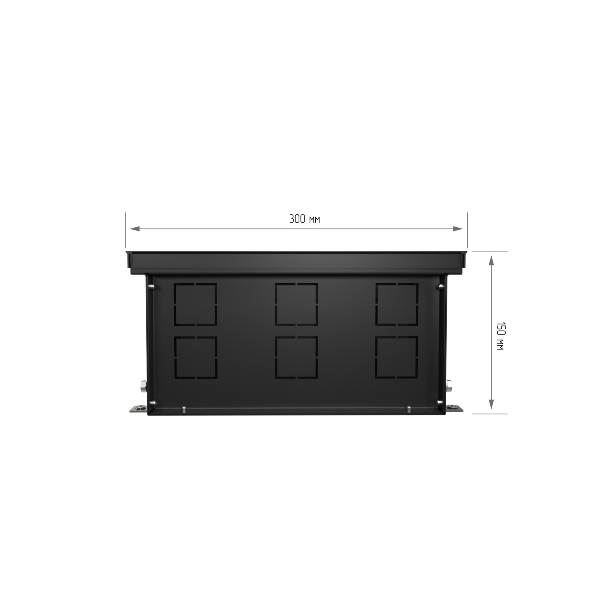 Конвектор внутрипольный Royal Thermo ATRIUM-150/300/2800-DG-U-AU
